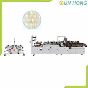 [Hot Item] Full Auto Air Filter Pleater Rotary Inner Outer Pleating Machine with Glue Injection