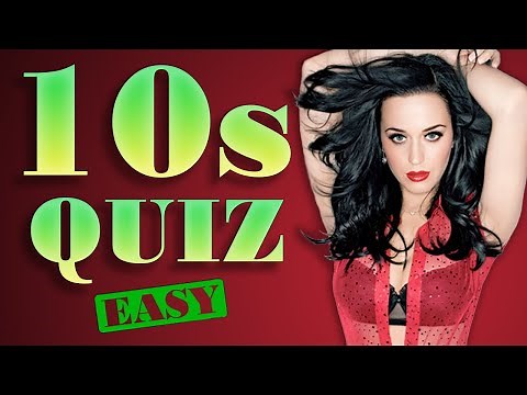 Can You Name ALL These BIG HITS of the 2010s? | MUSIC QUIZ | Guess the song | Difficulty EASY