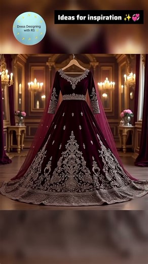 part 203maroon colour new dresses ideas for inspiration with golden combination .