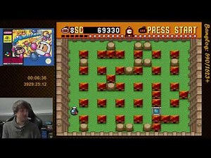 Super Bomberman (SNES) - Full Playthrough
