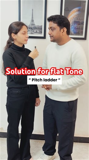 The PITCH LADDER Trick to Fix Your Flat Tone 🎤✨ (Speak Like a Native!)