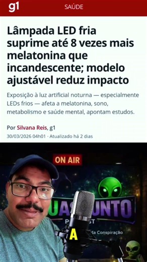 “Luz LED tá destruindo seu sono 😱”#curiosidades #misterio #fy #fato #shorts