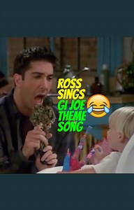 Do you guys remember when Ross sang the GI Joe theme song on an episode of Friends 😂?#gijoe #friends #ross #rossgeller #davidschwimmer #meme #funny | Rare Action Figures