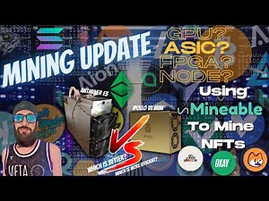 Mining Update - Antminer E3 VS Ipollo V1 Mini - Using Unmineable To Mine NFTs #Y00ts #OkayBears #FFF