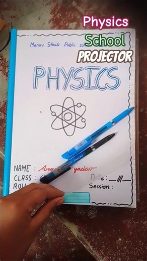 physics school project file...