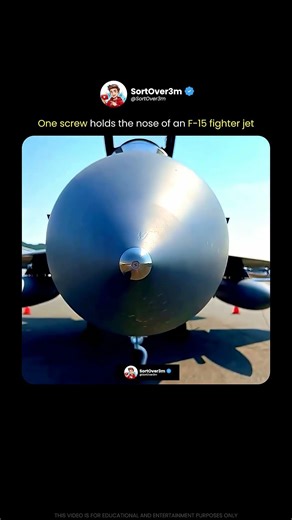 This Tiny Screw Holds a Fighter Jet Together 😳✈️