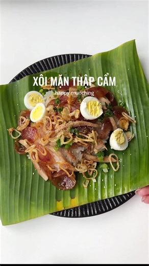 đổi gió xíu với món xôi mặn ngày Tết #xoiman #masuto