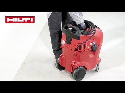 ANLEITUNG zur korrekten Bedienung des Hilti VC 40 Staubsaugers