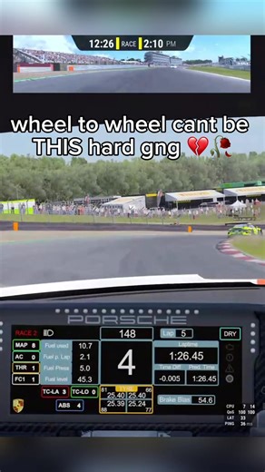 Driving the Porsche: A Sim Racing Experience