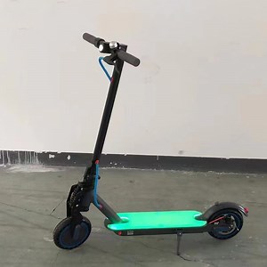 [Hot Item] New Light-Emitting Electric Scooter with 8.5 Inch Tires and 350W Motor with Acrylic Colorful Light-Emitting Pedals