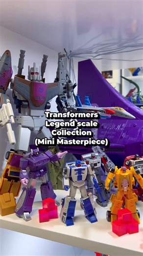 Andy Chan on Instagram: "Changed up my Transformers Legend Scale (mini MP) display - - - - - - - - - - #transformersmasterpiece #transformerslegends #transformerscollector #transformersG1 #nostalgia"