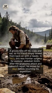 Jedediah Smith survived a grizzly mauling thanks to a friend with a sewing needle. | The History Page