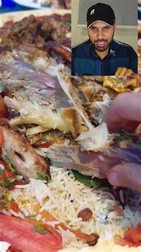 Arabic Mutton Rice #shorts #food #foodie