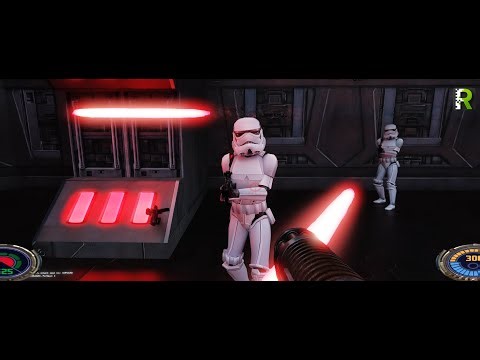 Star Wars Jedi Knight 2 - Mark/Stormtrooper - RTX Remix Mod Path Tracing - DLSS 4 - UltraWide - EAX🎧