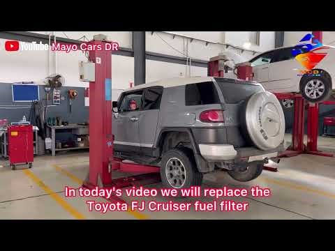 "How to Replace Fuel Filter on Toyota FJ Cruiser 1GR Engine | Step-by-Step Guide"