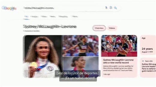 Google Gemini TV Spot, 'Olympics: Como Sydney' canción de Eve