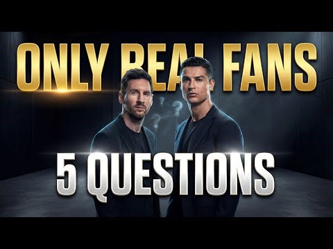 Only Real Ronaldo Fans Can Answer These 5 Questions ⚽🔥