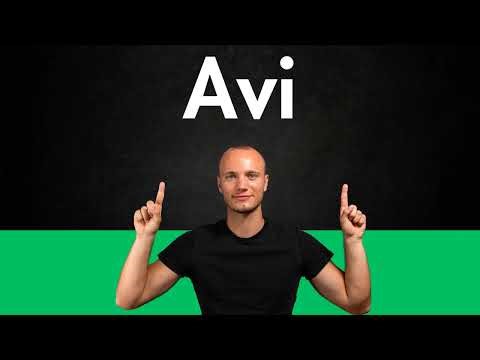 How to Pronounce AVI (Correctly)