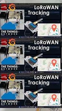 LoRaWAN tracking using coordinates #iot #arduino