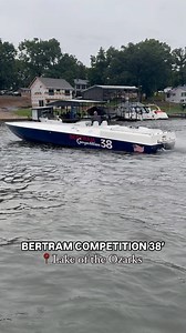 Boats Gone Wild on Instagram: "Check out this restored 1975 Bertram Competition 38’ spotted during the Lake of the Ozarks Shootout! Did you know Bertram originally produced performance boats before sportfishing vessels?"