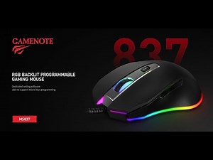 [Unboxing + Demo] Havit MS837 RGB Gaming Mouse 7000dpi