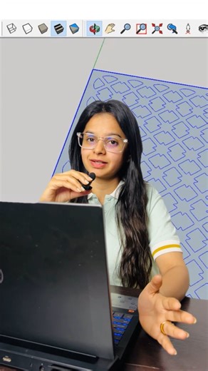 Glam Interior Academy on Instagram: "✅ SketchUp Jali Design Made Easy From image to 3D jali — step-by-step process every interior design student should know ✨ 🎯 Master the Art of: • AutoCAD • SketchUp • V-Ray Rendering • Lumion • Photoshop (PSD) • Interior Design (Theory + Practical) 🔹 Save this reel for later 🔹 Follow for more SketchUp & interior design tips 🔹 Comment “JALI” if you want full course details #SketchUp #SketchUpTutorial #SketchUpJali #JaliDesign #InteriorDesignStudents Interio