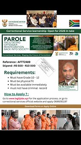 Correctional service jobs apply now >>>www.legitjobs.xyz | multiupdate.co.za