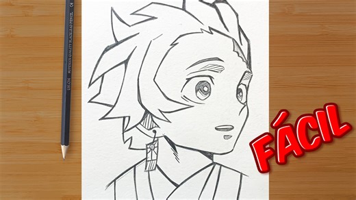 Descripción: En este tutorial sencillo, te guiaré paso a paso para dibujar a Tanjiro Kamado, el valiente cazador de demonios de "Kimetsu no Yaiba" (Demon Slayer). Desde sus característicos rasgos faciales hasta su icónico uniforme y katana, aprenderás a capturar todos los detalles de este querido personaje de manera fácil. ¡Prepara tu lápiz y acompáñame en esta emocionante aventura artística! Hashtags: #Dibujo #Arte #DemonSlayer #TanjiroKamado #TutorialDeDibujo #CómoDibujar #Lápiz #AnimeArt #Dib