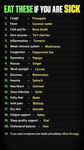 20 Foods That May Support Your Body When You're Feeling Unwell