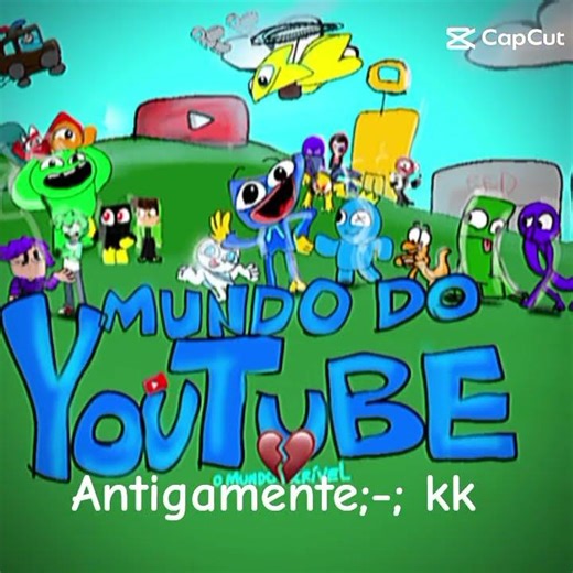 Em breve vs antigamente;-; kk || O Mundo do YouTube & Mundo do YouTube💙✨|| ‪@ANIMAZINS‬ #edit