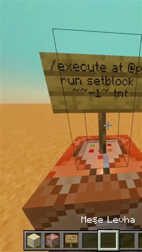 Minecraft Bedrock Cool Command 😎 #minecraft #command