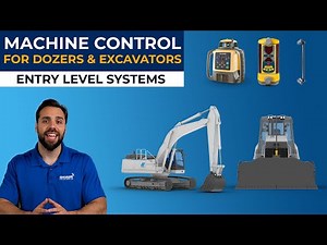 Entry Level Machine Control Systems For Bulldozers & Excavators