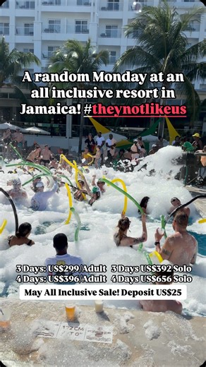 🌴 Hotel Riu Ocho Rios – 5★ Family Fun & Luxury by the Beach! 🌊✨ Looking for the perfect all-inclusive escape in Jamaica? 🇯🇲 Hotel Riu Ocho Rios has it all: 🏖️ Beachfront paradise 💦 “Splash Water World” – Thrilling on-site water park 👧🏽 “RiuLand” Kids Club – Nonstop fun for the little ones 💆🏽‍♀️ “Renova Spa” – Rejuvenate your mind & body at the wellness centre 🍽️ Unlimited dining, drinks, entertainment & more! Whether it’s a family getaway, couples’ retreat, or group trip — Riu Ocho Ri