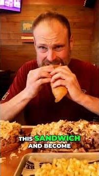 Can This Eater Conquer The INSANE 10LB Ghost Pepper Sandwich? #shorts