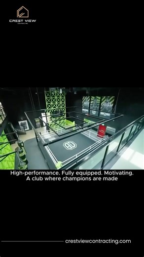 CrestViewContractingLLC | Step into a gym where every detail fuels performance 🥊 From efficient layouts to fully equipped training zones, Champ Belts Boxing Club is... | Instagram