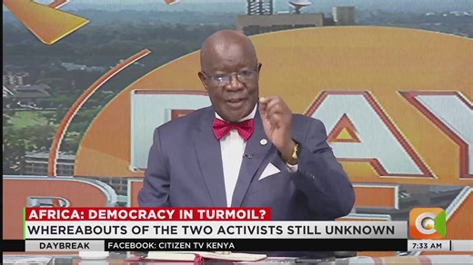Prof. Noah Midamba: Kenya should learn from other countries like China and focus on their people, because democracy starts at the grassroots level, and there is no perfect democracy. #CitizenDayBreak | Citizen TV Kenya