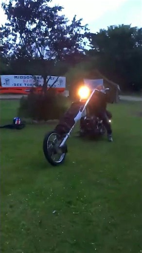 This Chopper Is Built Wild 🔥🏍️