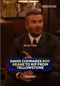 David Beckham Loves Yellowstone, Chats Football