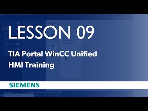 Lesson 09 - Dynamic Text with Text Lists | Siemens HMI Training