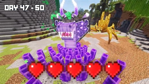 I Survived 100 Days as an AMETHYST SNAKE in Minecraft! #bronzo #new #video #minecraft #gaming | It's Bronzo