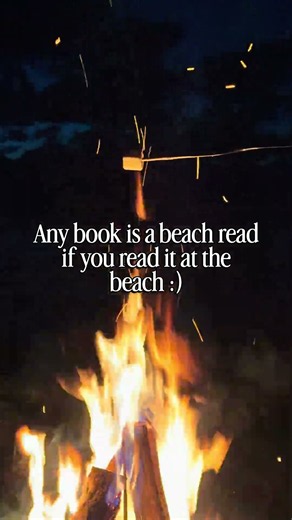 Any book can be a beach read 🏖️👀