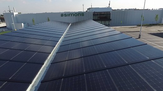 20K views · 330 reactions | Our Londonderry Mall store opens today in Edmonton! Did you know that over 50% of the store's electricity comes from renewable energy sources on site? This is all possible due to scores of solar panels☀️, among other things. | Simons | Facebook