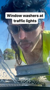 324K views · 8.2K reactions | They’ll clean it even if you say no #windowwasher #car #cleaner #trafficlight #aussie #bogan | ReeseBros | Facebook