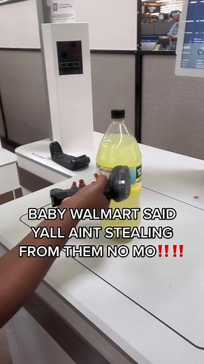 Hilarious Baby Prevents Theft at Walmart with Orange Scanning Device