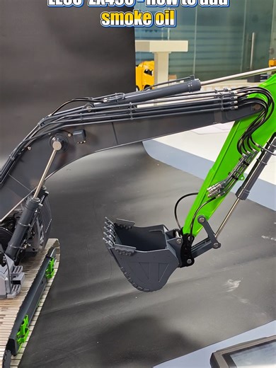 The Ultimate Smoke-Emitting RC Excavator Design