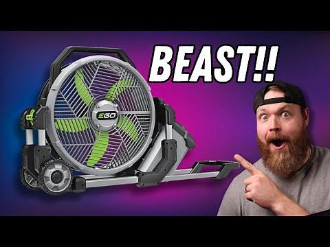 This Portable Misting Fan Kept Me Cool All Summer!! - EGO 18" Misting Fan