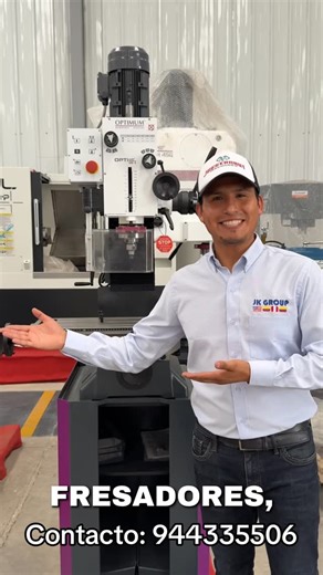 Eliot Maqui on Instagram: "En JK Group seguimos impulsando la industria 💥 Te presentamos nuestra línea completa de maquinaria metalmecánica: 🔹 Tornos 🔹 Fresadoras 🔹 Plegadoras 🔹 Corte láser 🔹 Sierras cinta y más Calidad, precisión y respaldo para hacer crecer tu taller o planta 🚀 📩 Escríbenos para asesoría y cotizaciones 📲944335506 WhatsApp: wa.me/51944335506 Tik Tok: https://www.tiktok.com/@maquinariasmetalmecanica?_r=1&_t=ZS-93UKvDBPzR2 #JKGroup #MaquinariaMetalmecánica #Industria #Me
