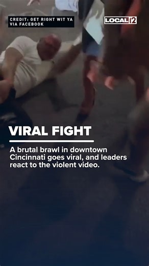 A brawl in downtown Cincinnati is getting national attention after a video of it goes viral. It happened after the Cincinnati Music Fest had wrapped for the evening. Vice President JD Vance, Elon Musk, and thousands of others have commented https://bit.ly/41ikf1c | LOCAL 12, WKRC-TV