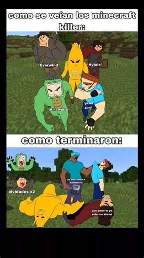 Los Minecraft Killers #humor #minecraft #meme #viral #funny #fyp #gamer #gaming #minecraftmemes
