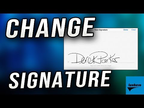 How to Change Mail Signature on your iPhone